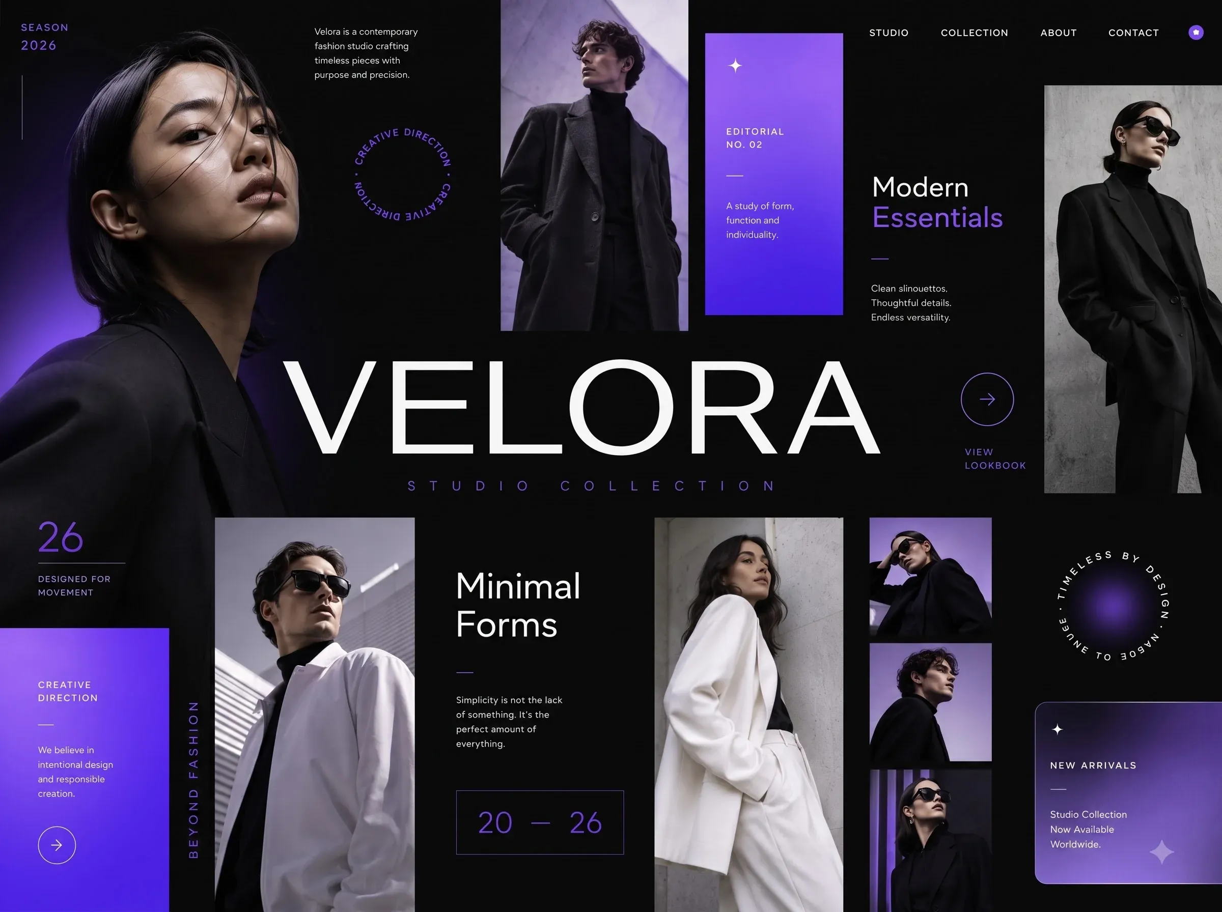 Website design and development illustration